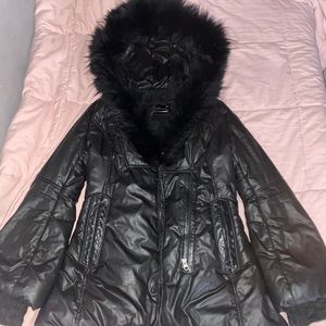 Black Mackage Coat